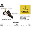 shaman scarpe arrampicata uomo yellow/black/white 41 5 us