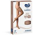 Desa Pharma Sauber Calza Autoreggente 140 Denari Maglia Microrete Neutro Beige 3