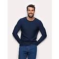 maglia termica manica lunga in tencel modal e viscosa warm thermal / blu notte / xxl blu notte