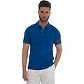 polo mezza manica bluette