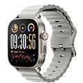 smartwatch ( amoled ) watch 5 titanium silver 42 mm rmw2501