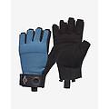 guanti crag half-finger blu nero xl