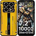 wp60 5g 12gb 7. 2 512gb arancione smartphone rugged