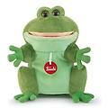 peluche marionetta rana (19x15x23cm) puppets verde 29804