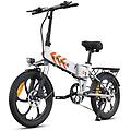 bici elettrica p1 250w 40nm 36v 13ah 100km pneumatici 20x2. 3 pollici freni meccanici