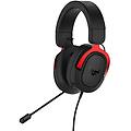 cuffie da gioco tuf gaming h3 7. 1 rosse