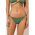 brasiliana lacci costume golden gleam donna verde l