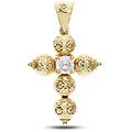 ciondolo croce donna oro giallo gl101843
