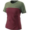 women's traverse s-tech s/s tee maglia funzionale donna (xs/s rosso)
