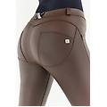 pantaloni push up wr. up curvy con gamba superskinny similpelle demitasse donna large