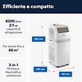 pac es72 classic tipologia di condizionatore monoblocco-capacit&agrave; di raffreddamento in (btu/h)