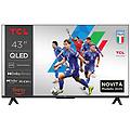 t6c serie smart tv qled 4k 43'' 43t6c dolby vision & atmos hdr10+ fire tv