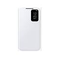 s23 fe view wallet cover custodia per galaxy bianco