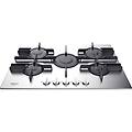 ftghl 751 d/ix/ha acciaio inossidabile da incasso 75 cm gas 5 fornello(i)