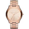- orologio unisex slim runway mk3197 al quarzo cinturino in acciaio