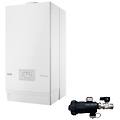 caldaia a condensazione residence aqua 25 bis 25 kw metano completa di kit fumi e defangatore