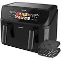 friggitrice ad aria 10lt. 2800w dual frygrillduoheat