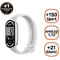 smart band 10 silver amoled braccialetto per rilevamento di attività 4 37 cm (1. 72'')