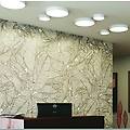 intec plafoniera led design klio bianco ø 21 cm luce naturale