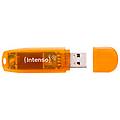 ntenso rainbow line chiavetta usb 64gb arancione