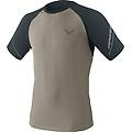alpine pro maglia trail running uomo beige/dark blue 52