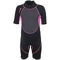 scubadive muta corta 3 mm bambina nero