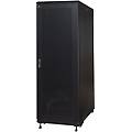 armadio rack 19 per reti 37u (a)1770 (l)600 (p)1000 colore nero porta traforata