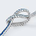 bracciale tennis silver rainbow argento rodiato cubic zirconia collezione silver rainbow bianco