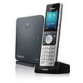 w60p telefono ip nero argento tft (w60p)