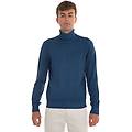 pullover collo alto denim