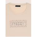 t-shirt comfort manica lunga con retro stampato moonbeam donna extra small