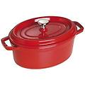 - cocotte in ghisa con coperchio diametro 29 cm colore rosso