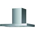 cappa a parete tiber 90 xs argento l 90 cm