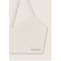 top sportivo seamless con spalline incrociate cannoli cream donna medium/large