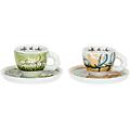 set 2 tazze medie con piattino vogliadi