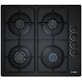 - piano cottura pop6b6b80 a gas 4 fuochi gas colore nero