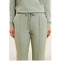 pantaloni sportivi slim con cucitura centrale iceberg green donna extra large