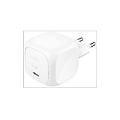 caricabatteria caricatore 65w usb-c da 65w bianco