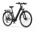 ot07 commuter e-bike 27. 5'' motore centrale 36v250w 10. 4ah