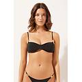 top canotta costume minimal fit donna nero 4
