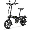 bicicletta elettrica pieghevole yinyu14. 14 36v7. 8ah