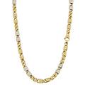 collana uomo oro bianco giallo gl101914