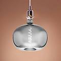 lampadina led e27 4w grande dimensione a filamenti a forma di mela cromo