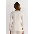 maglia manica lunga in modal donna naturale taglia s