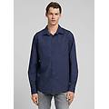 camicia regular fit in popeline di cotone