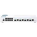 qsw-m408-4c switch di rete gestito l2 gigabit ethernet (10/100/1000) bianco (qsw-m408-4c)