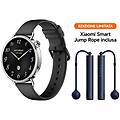 watch s4 41mm + jump rope black 3 35 cm (1. 32'') amoled digitale argento