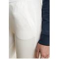pantaloni sportivi in viscosa con dettagli a costine star white donna large