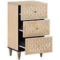 - credenza 40x33x75 cm in legno massello di mango