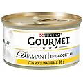 purina diamant sfilaccetti umido gatto 85 gr sfilaccetti con pollo confezione da 24 pezzi cibo umido